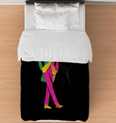 Playful Pop Art Couture Duvet Cover - Beyond T-shirts